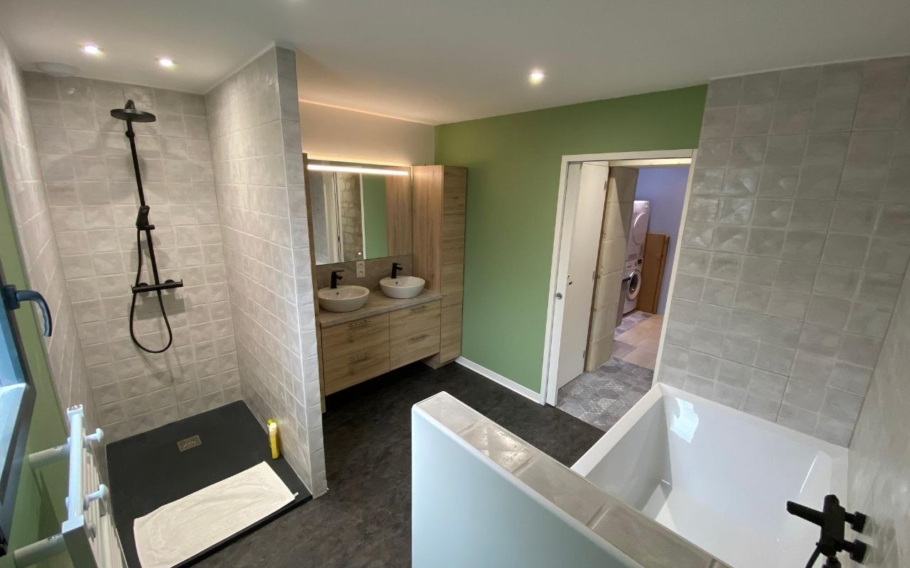 Création salle de bain – Chouzé sur Loire 2020